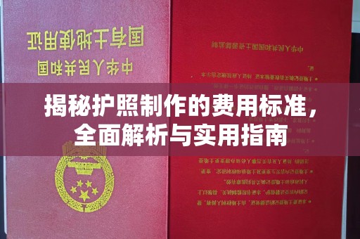 明港揭秘护照制作的费用标准，全面解析与实用指南