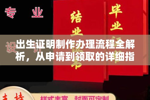 明港出生证明制作办理流程全解析，从申请到领取的详细指南